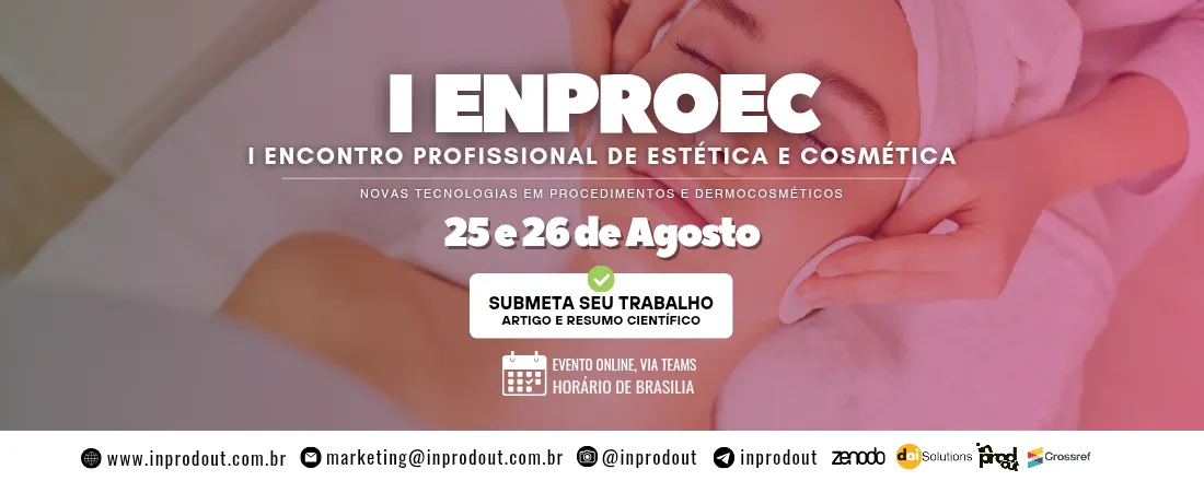 I ENCONTRO PROFISSIONAL DE ESTÉTICA E COSMÉTICA (ENPROEC)
