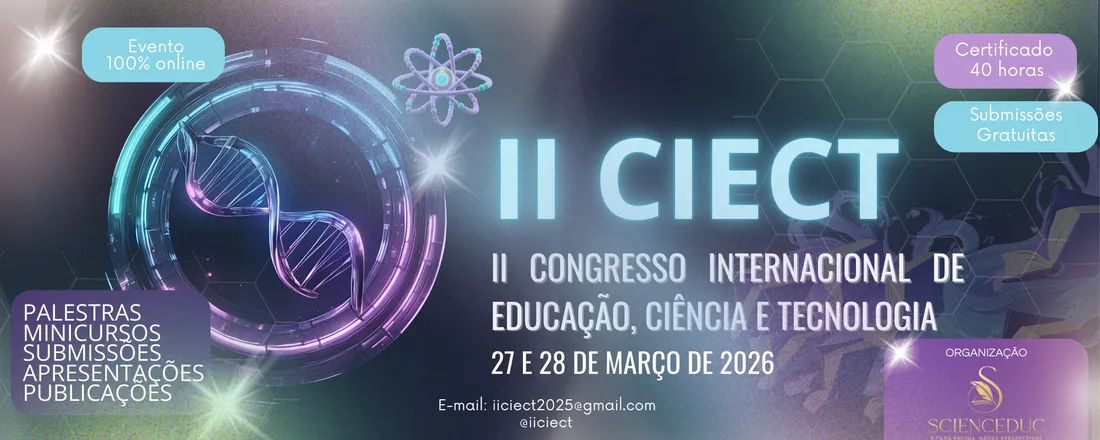 II Congresso Internacional de Educação, Ciência e Tecnologia (II CIECT)