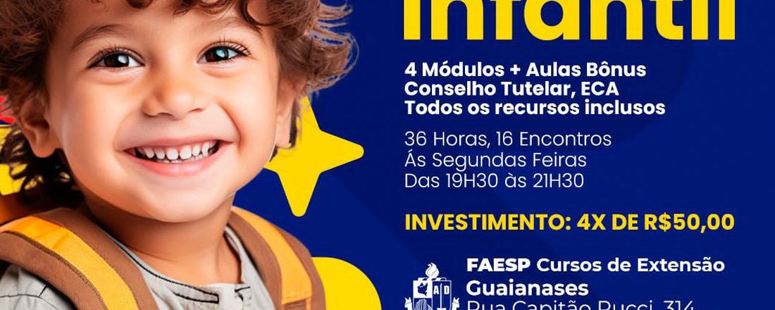 Curso Preparatório para Líderes e Professoras do Departamento Infantil