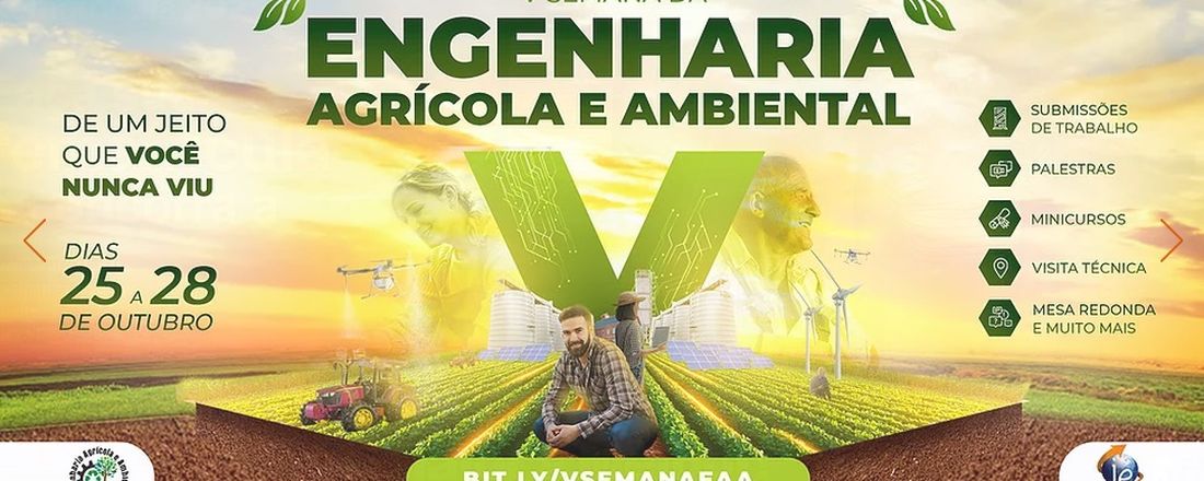 V Semana da Engenharia Agrícola e Ambiental FIED