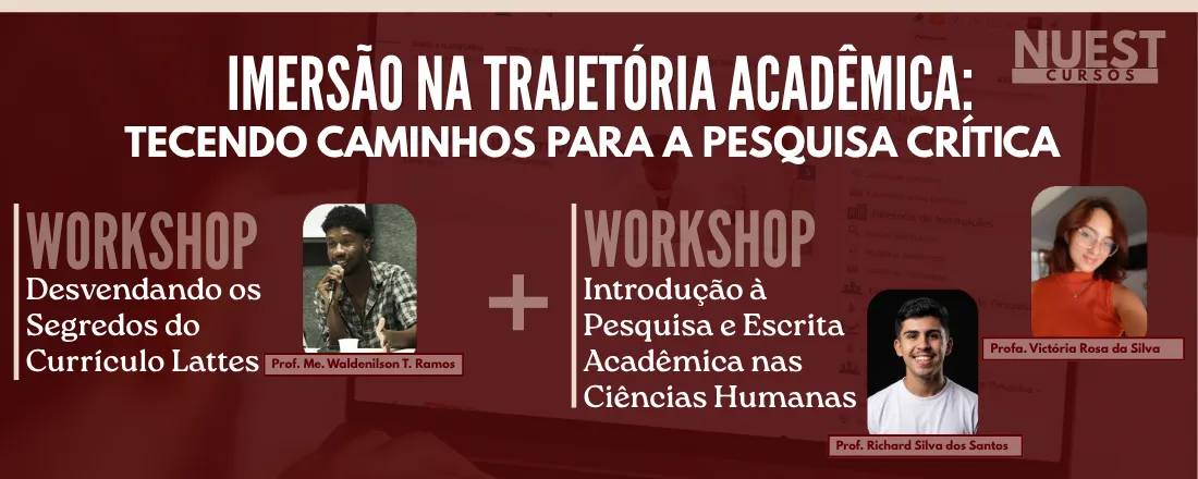 Imersão na Trajetória Acadêmica: tecendo caminhos para a pesquisa crítica