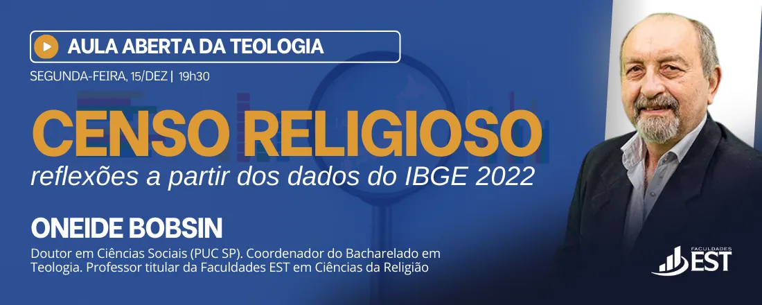 Censo Religioso: reflexões a partir dos dados do IBGE 2022