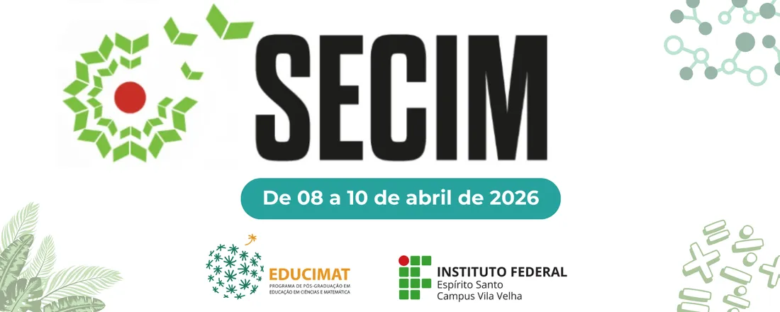 Secim 2026 - Seminário de Pós-graduação em Educação em Ciências e Matemática