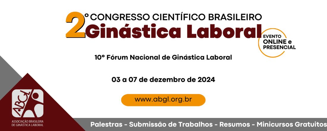 2º Congresso Científico Brasileiro de Ginástica Laboral