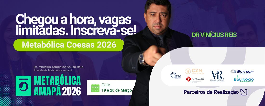 COESAS METABÓLICA AMAPÁ 2026