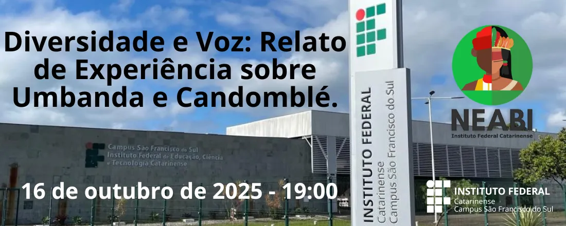 Diversidade e Voz: Relato de Experiência sobre Umbanda e Candomblé