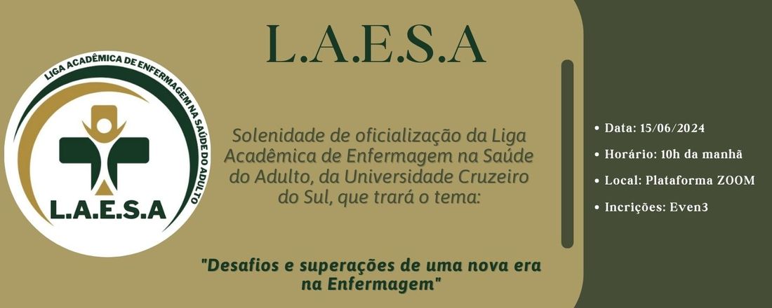 Cerimônia Magna de Oficialização L.A.E.S.A.