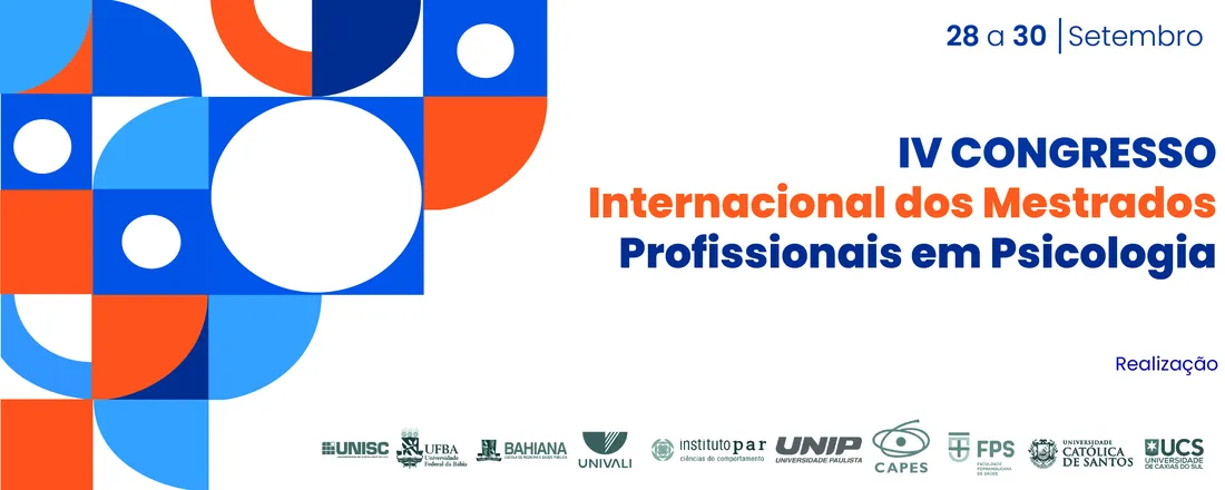IV Congresso Internacional dos Mestrados Profissionais em Psicologia