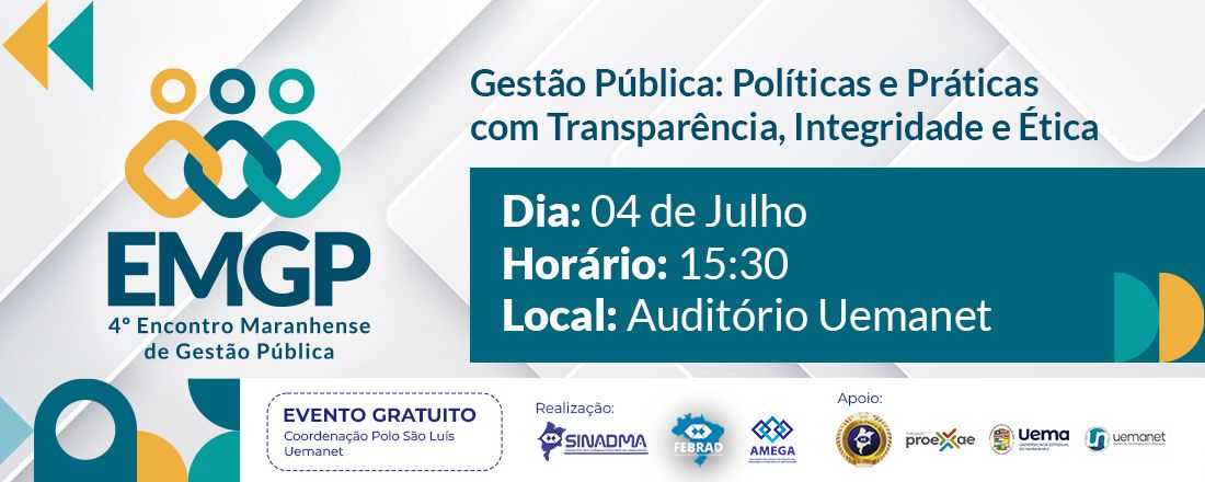 Encontro Maranhense de Gestão Pública - Online