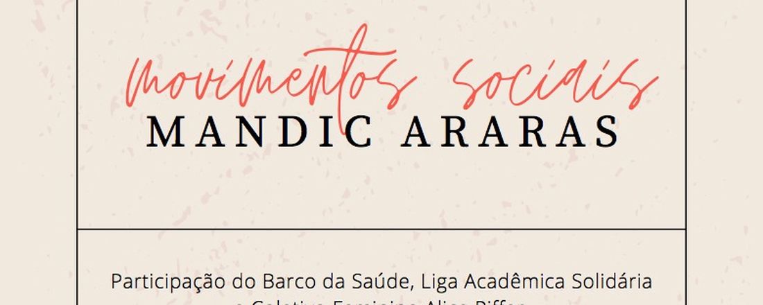 Movimentos Sociais Mandic Araras