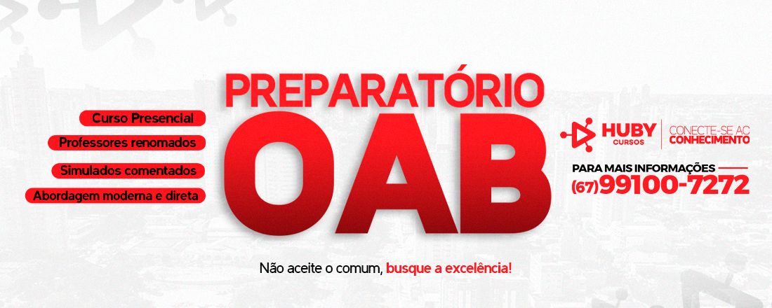 Aula Magna - Preparatório OAB