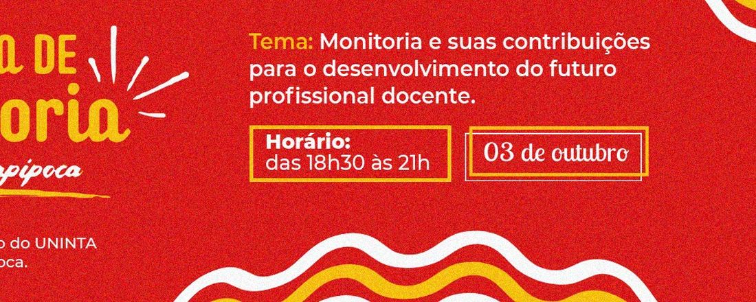 I Encontro de Monitores Acadêmicos