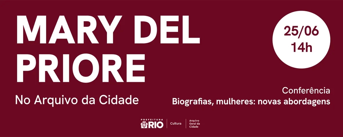 Mary del Priore no Arquivo da Cidade