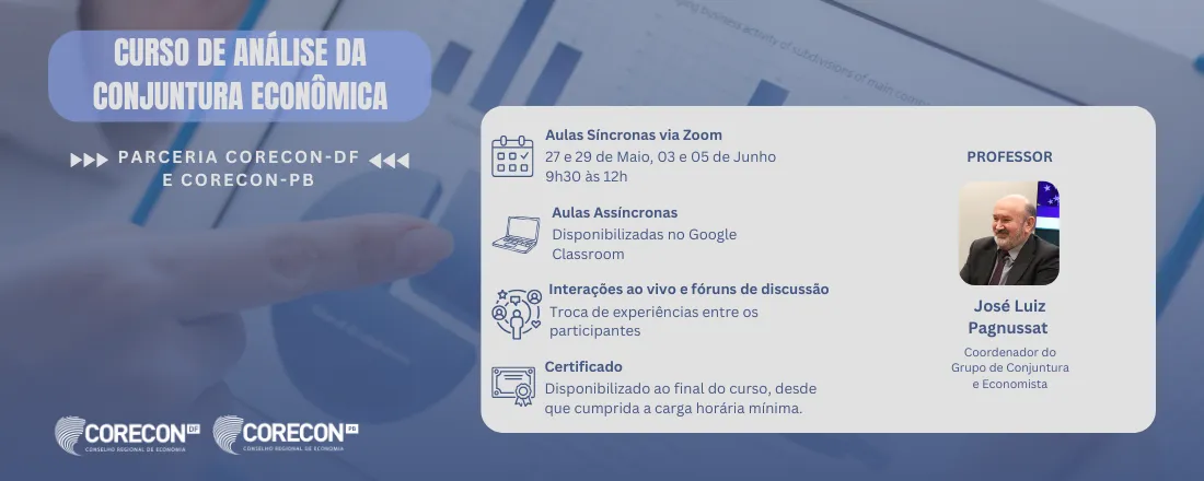 Curso Gratuito de Análise da Conjuntura Econômica