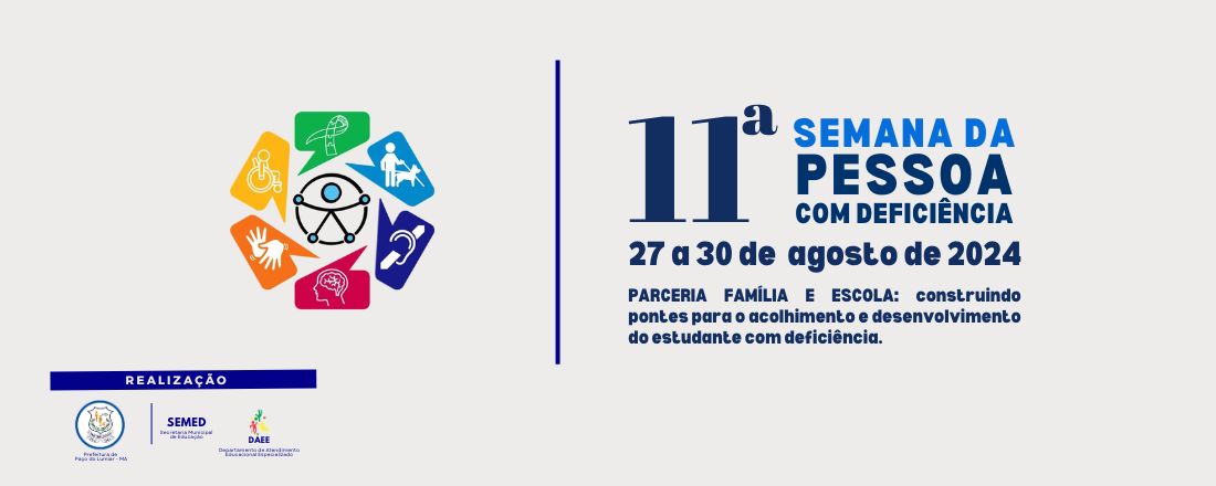 Semana da Pessoa com deficiência de Paço do Lumiar - MA