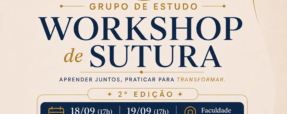 Workshop de Sutura