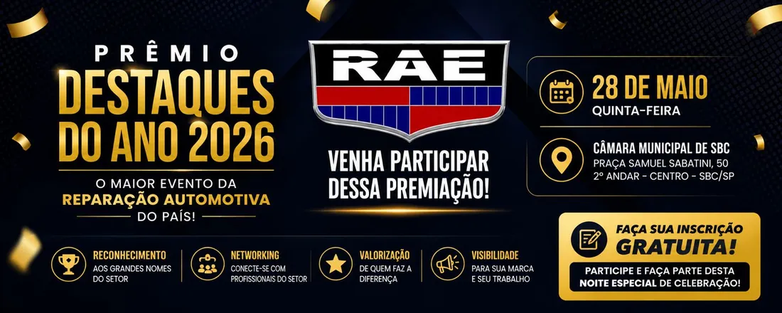 Prêmio Destaques do Ano RAE 2026
