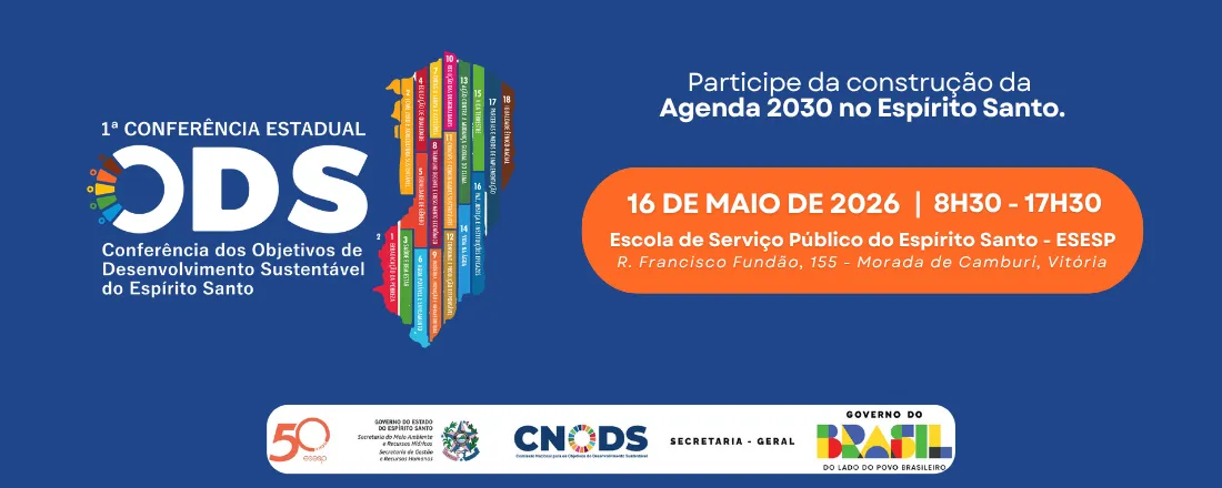 Conferência Estadual do Desenvolvimento dos Objetivos Sustentáveis