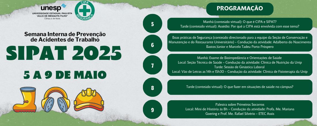 Semana Interna de Prevenção de Acidentes de Trabalho
