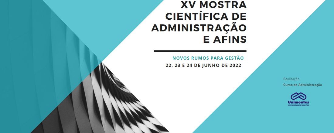 XV Mostra Científica em Administração e Áreas Afins