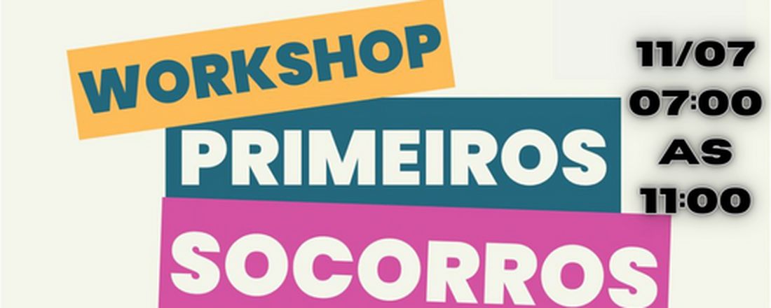 workshop - Primeiros Socorros