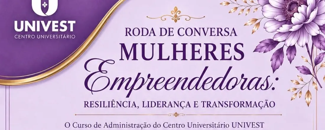 RODA DE CONVERSA -Mulheres empreendedoras Resiliência, Liderança e Transformação