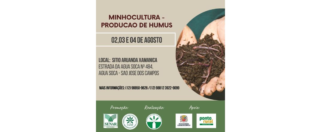 MINHOCULTURA - PRODUCAO DE HUMUS