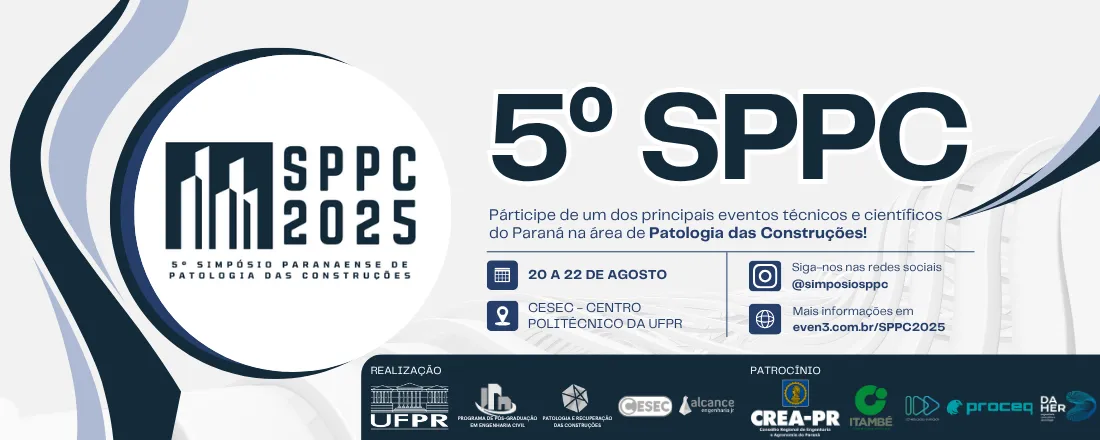 Simpósio Paranaense de Patologia das Construções