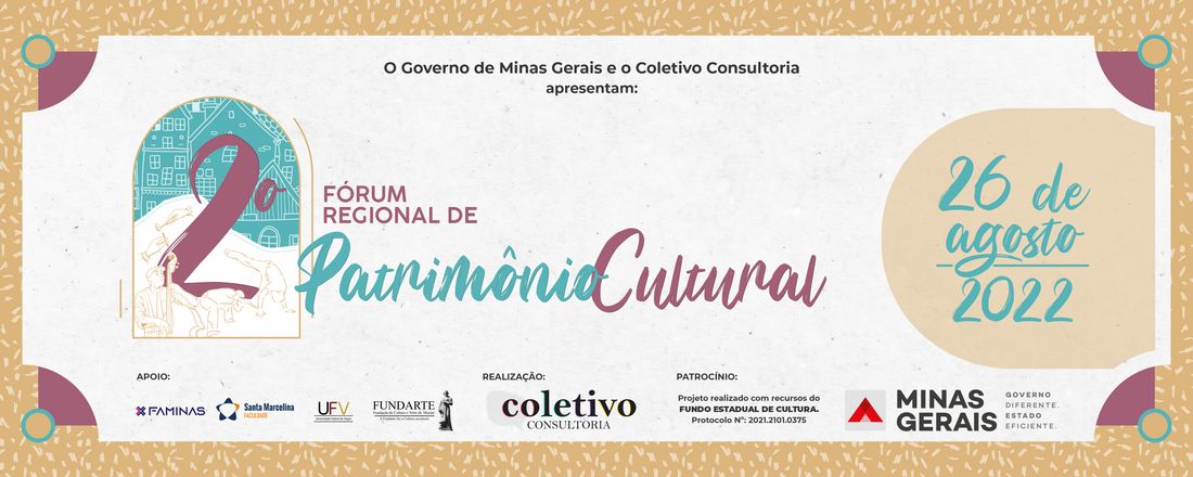 2º FÓRUM REGIONAL DE PATRIMÔNIO CULTURAL