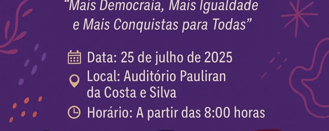 1° Conferência Municipal de Políticas Para Mulheres