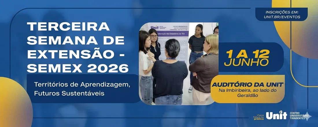 Terceira Semana de Extensão SEMEX 2026