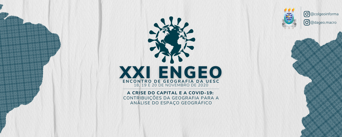 XXI ENCONTRO DE GEOGRAFIA DA UESC