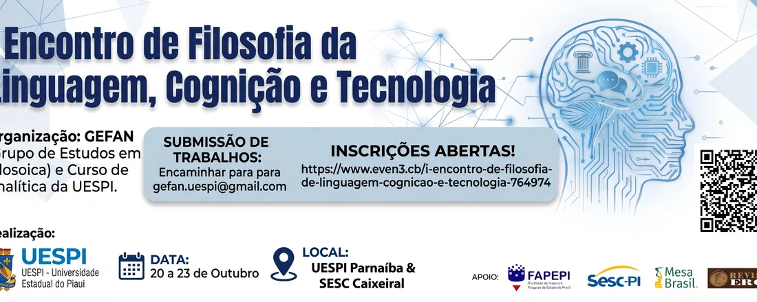 I Encontro de Filosofia da Linguagem, Cognição e Tecnologia