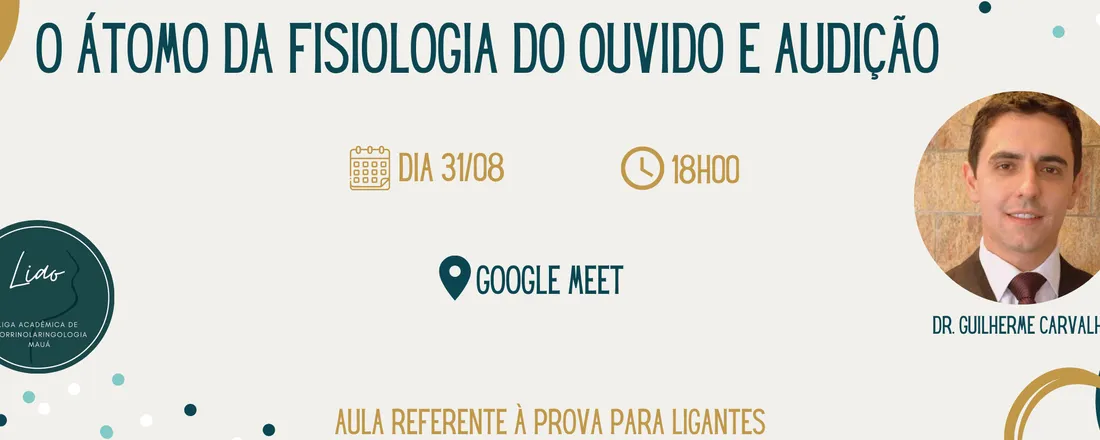 O átomo da fisiologia do ouvido e audição