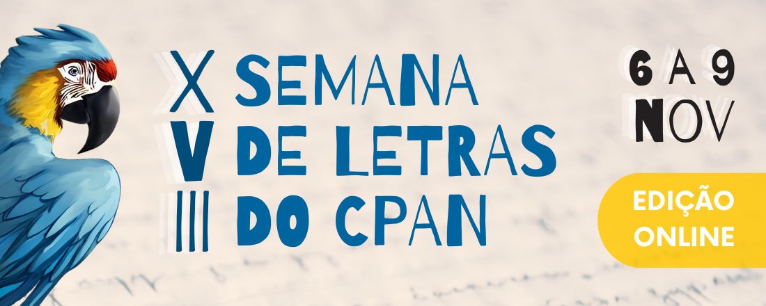 XVIII Semana de Letras do CPAN - Edição Online