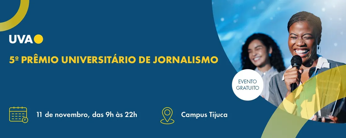 Edital 5º Prêmio Universitário de Jornalismo da UVA – Homenageando o Sindicato dos Jornalistas Profissionais do Município do Rio de Janeiro