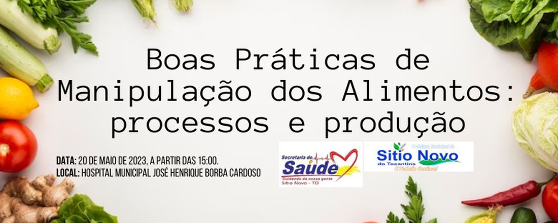 Boas Práticas de Manipulação dos Alimentos: processos e produção