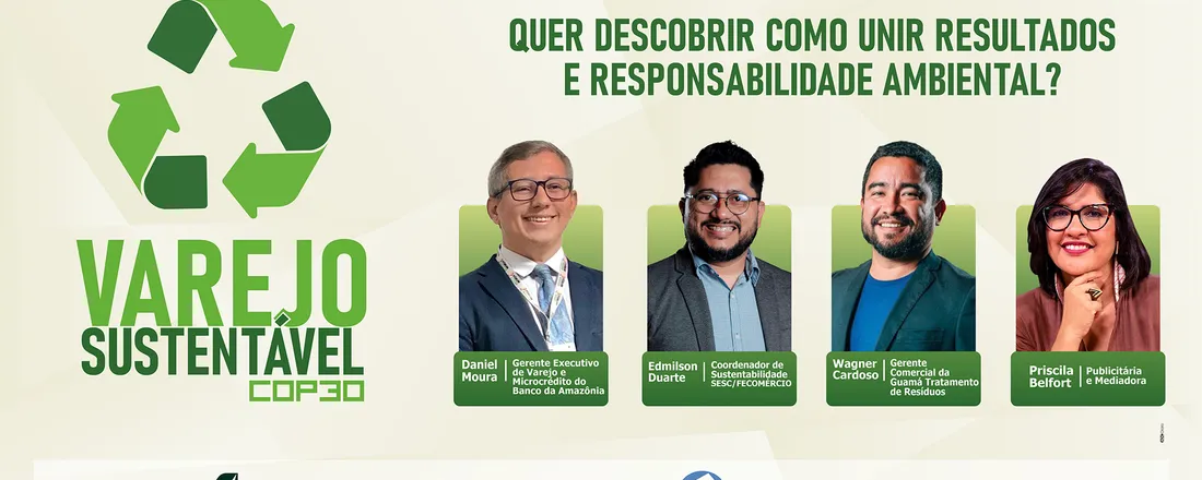 Mesa-redonda Como vender mais com consciência ambiental