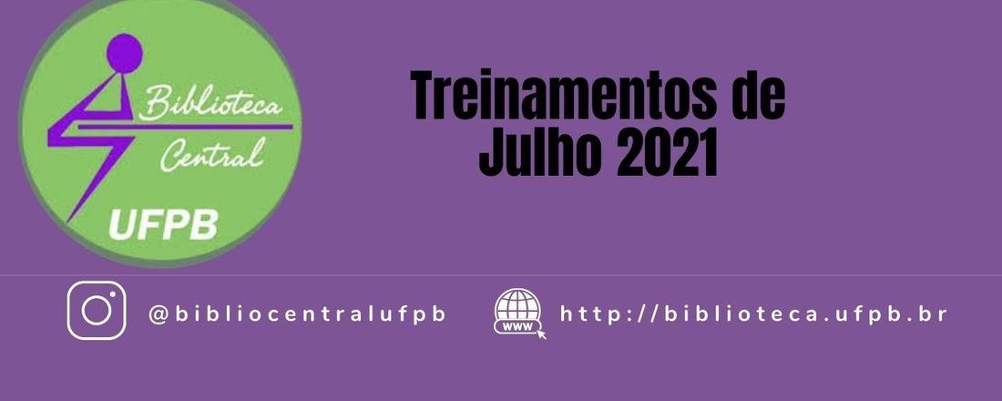 Treinamentos de Julho 2021