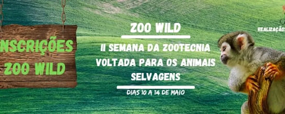 II ZOOWILD - SEMANA DA ZOOTECNIA VOLTADA PARA OS ANIMAIS SELVAGENS - GEAS UFPB.