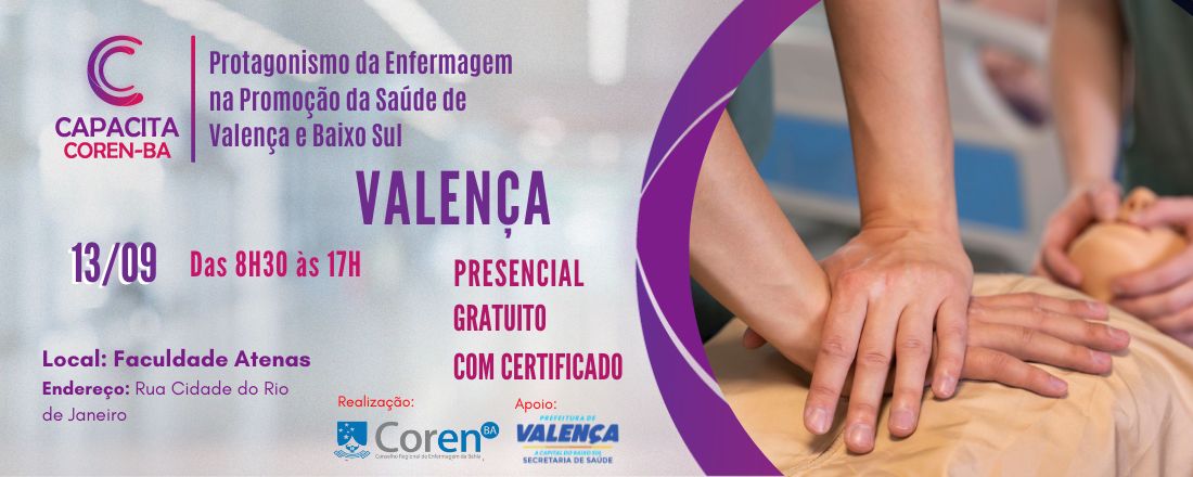 Protagonismo da Enfermagem na Promoção da Saúde de Valença e Baixo Sul