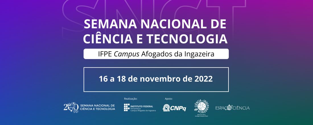 Semana Nacional de Ciência e Tecnologia