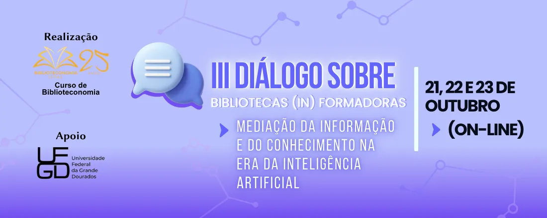 III Diálogo sobre Bibliotecas (In)formadoras
