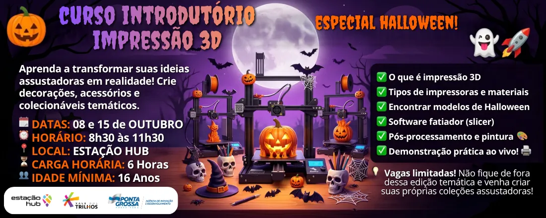 Curso Introdutório de Impressão 3D