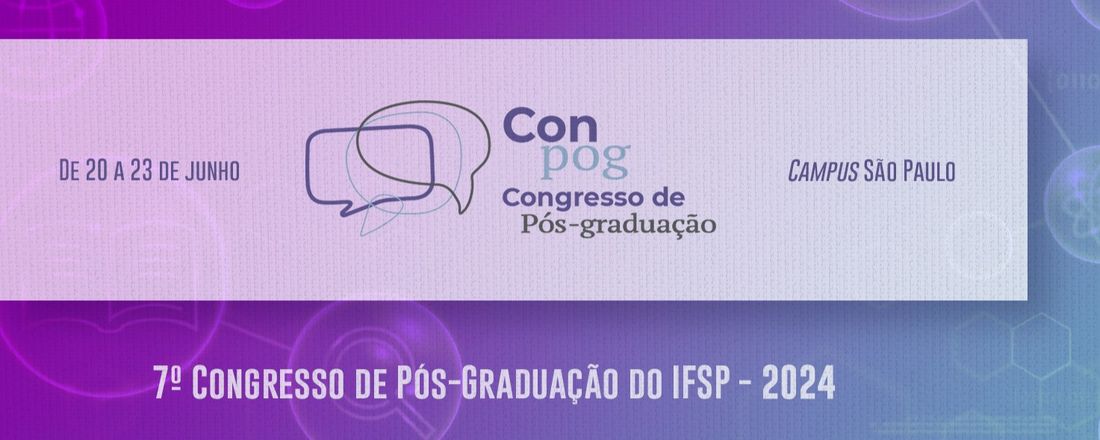 7º Congresso de Pós-Graduação do IFSP (CONPOG)