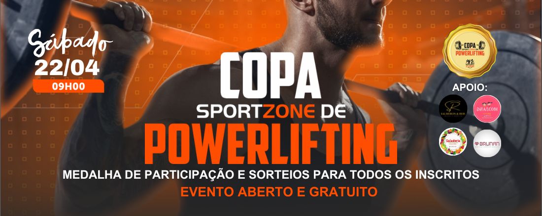 III COPA SPORTZONE DE POWERLIFTING - BOITUVA