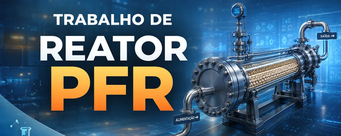 Trabalho de Reatores 2026 II: Estudo da perturbação pulso num reator PFR e estudo da idealidade - DTR