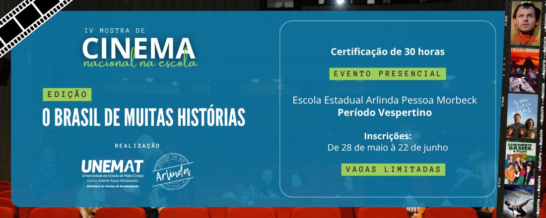 IV Mostra Cinema na Escola: edição O Brasil de muitas histórias