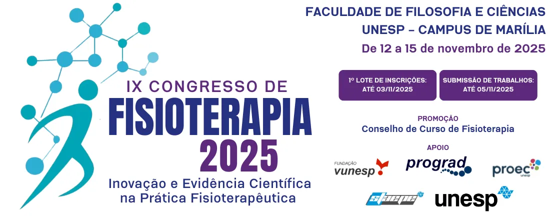 IX Congresso de Fisioterapia