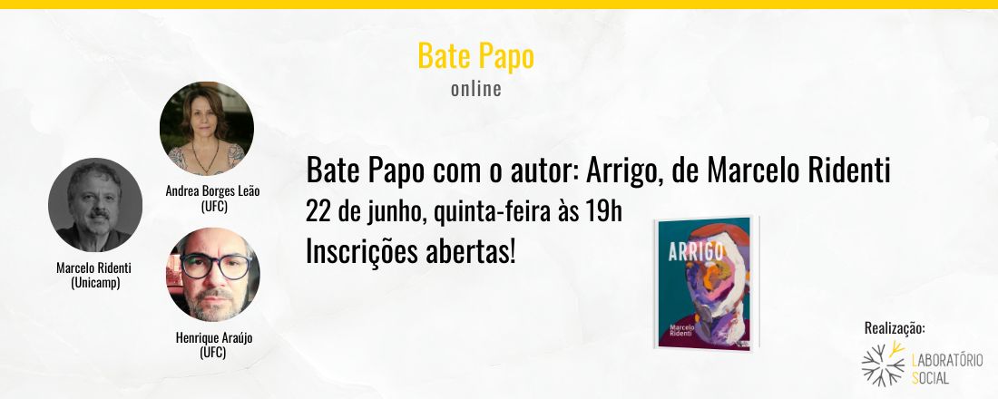 Bate Papo com o autor: Arrigo, de Marcelo Ridenti